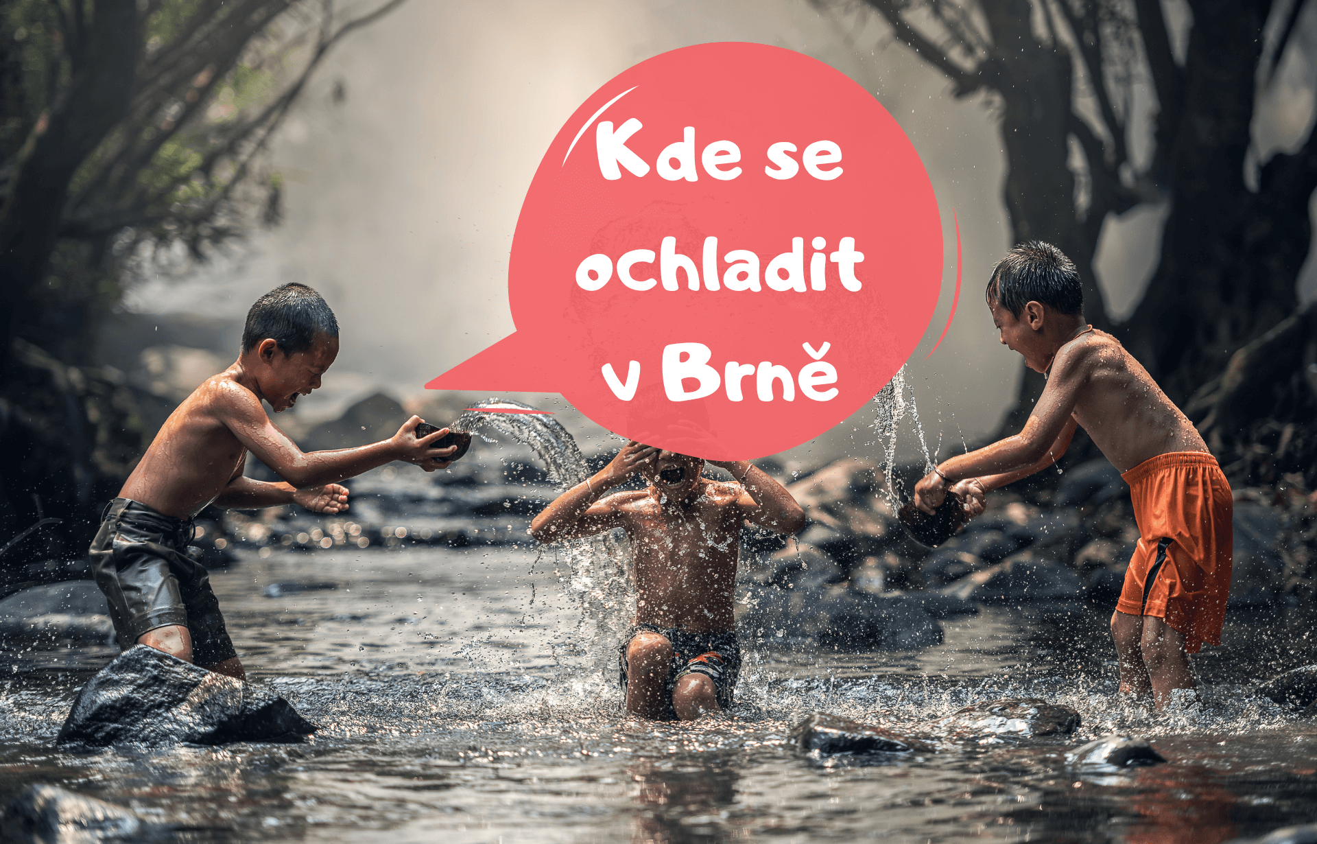 kde se s dětmi ochladit v Brně a okolí