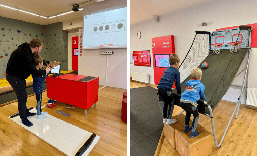 herna Bělá v pohybu v Jeseníkách